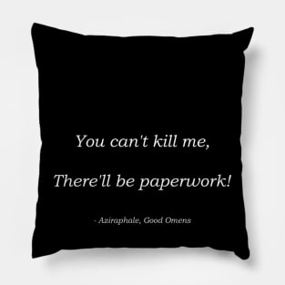 Paperwork Pillow