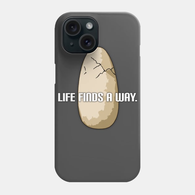 Life Finds a Way Phone Case by geekbias