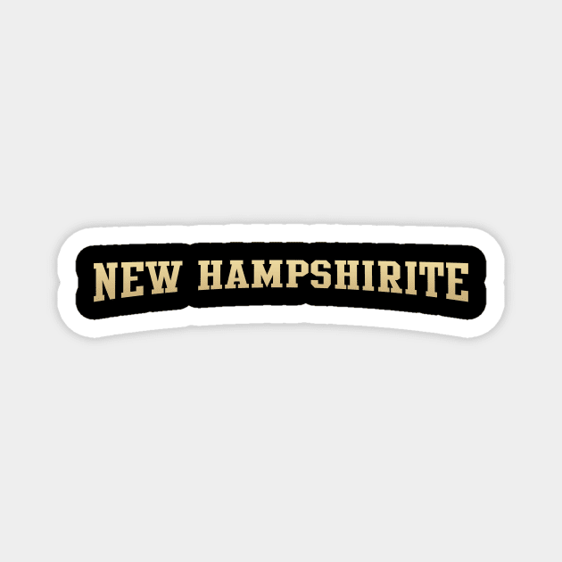 New Hampshirite - New Hampshire Native Magnet by kani