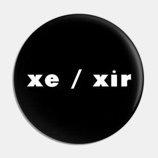 xe / xir - dark Pin