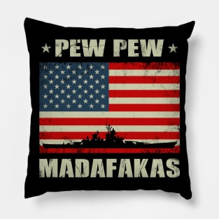 Pew Pew Madafakas Pillow