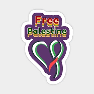 from the  river  to the sea  palestine free Magnet