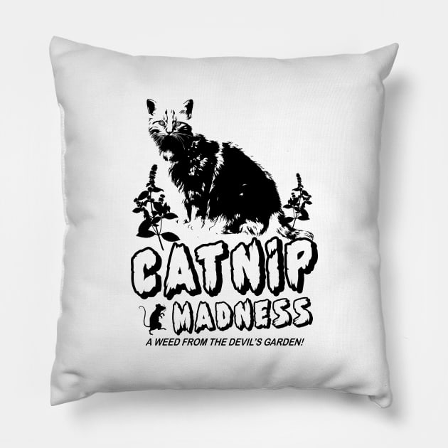 Catnip madness Pillow by My Happy-Design