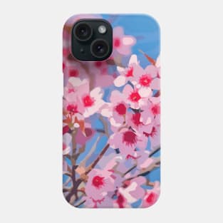 Cherry Blossoms in Bloom Phone Case