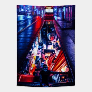 CIty Lights Tapestry