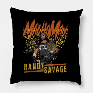 Macho Man nWo Championship Pillow