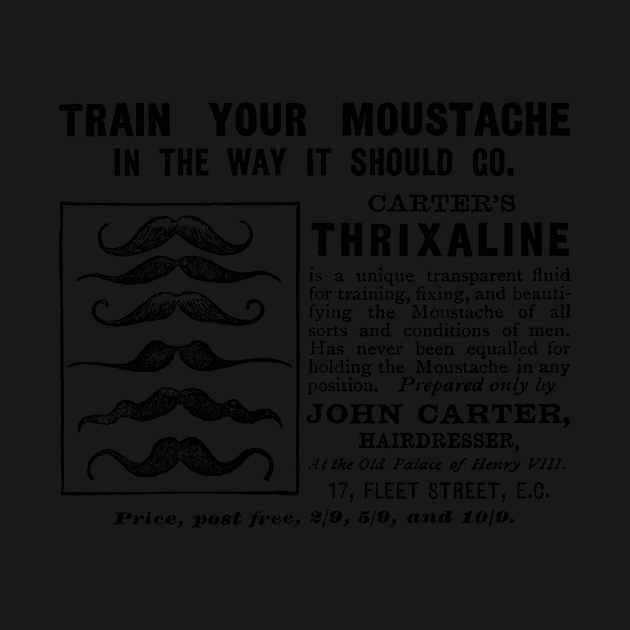 1895 Thrixaline advertisement by NEILBAYLIS