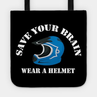 Wear A Helmet Tote