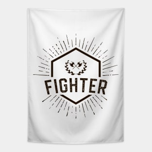 Fighter Player Class - Fighters Dungeons Crawler and Dragons Slayer Tabletop RPG Addict Tapestry