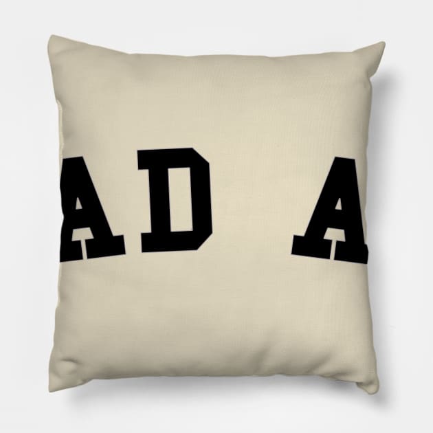 Depression University Graduate School Pillow by Aquarian Apparel