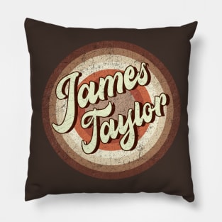 Vintage brown exclusive - James Taylor Pillow