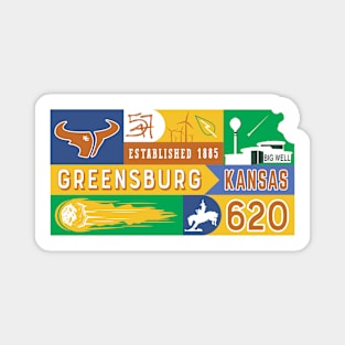 Greensburg Mural Magnet