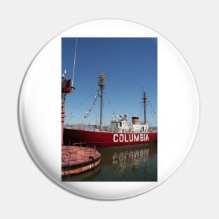 Columbia Lightship - Astoria, OR Pin