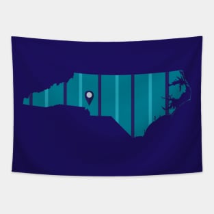 Charlotte Basketball Tapestry