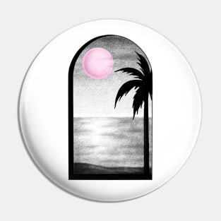 Sunset beach Pin