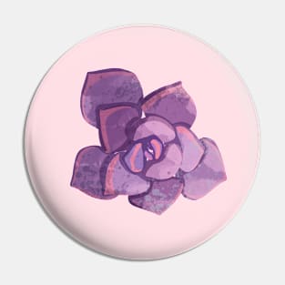 Cute Succulent Plant Pin