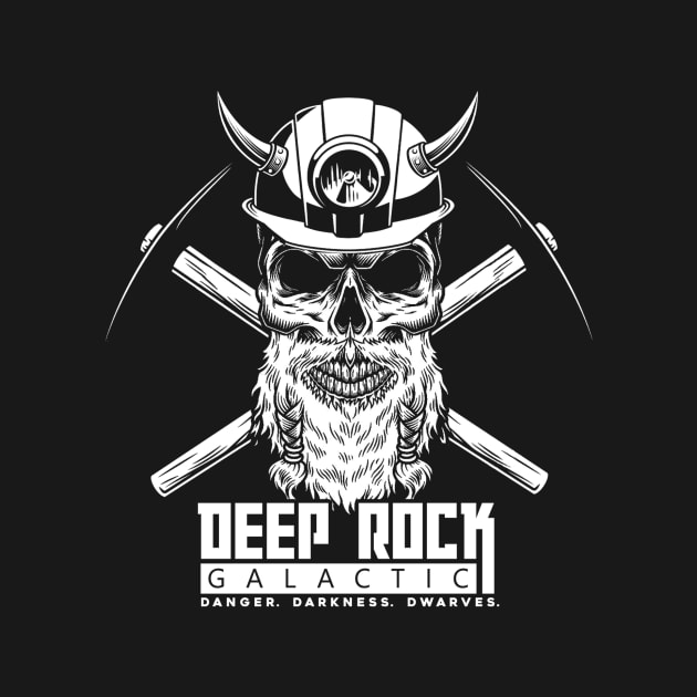 Deep Rock Galactic (Black Print) by Miskatonic Designs