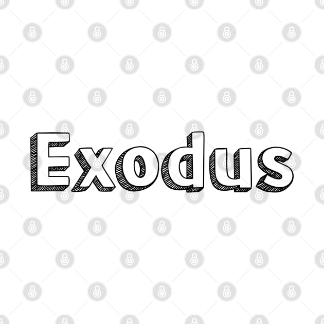 Exodus / / Typography Design by Aqumoet