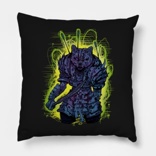 Zombie Warrior Pillow