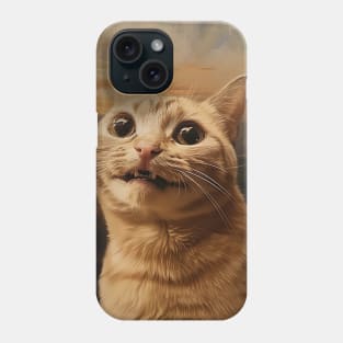 The Cat Lisa Phone Case