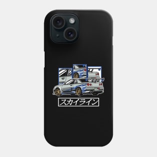 NISSAN GTR R34 Phone Case