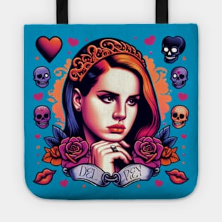 Lana Del Rey - 90s Neon Goth Tote