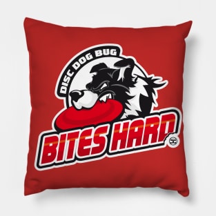 Disc Dog Bug Bites Hard Pillow