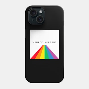 Neurodivergent Rainbow Celebration Design Phone Case