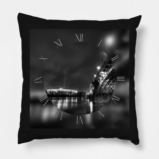 National Stadion, Poniatowski Bridge, Warsaw, Poland Pillow