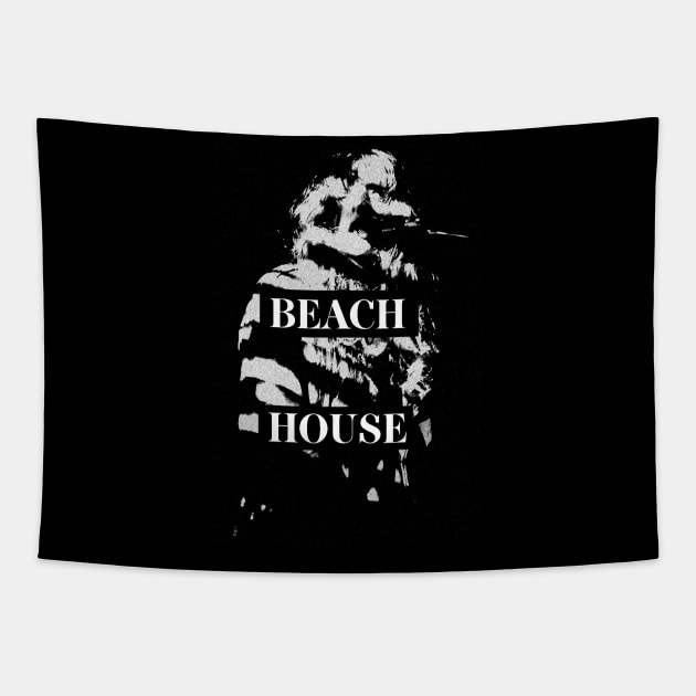 Beach House Victoria Tapestry by Moderate Rock