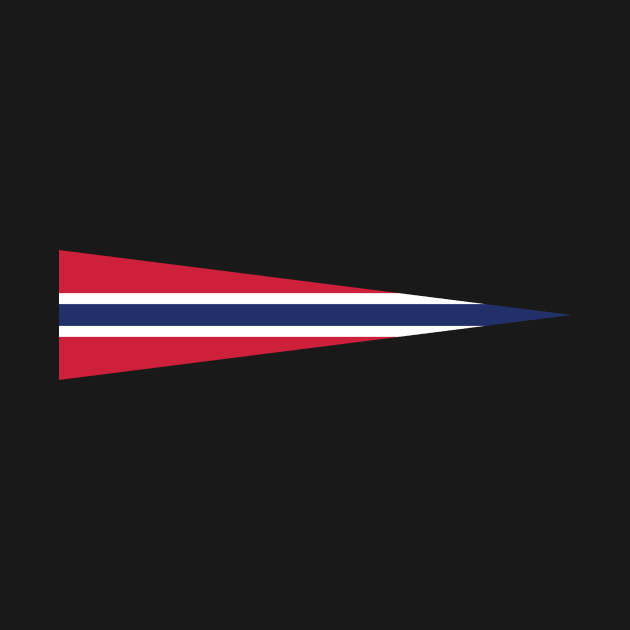 Civil Pennant of Norway by Wickedcartoons