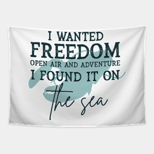 nautical t-shirt Tapestry