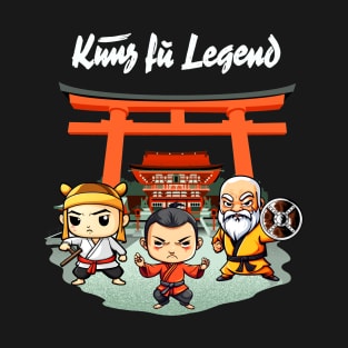 My kung fu is so legendary; even my shadow fears me T-Shirt