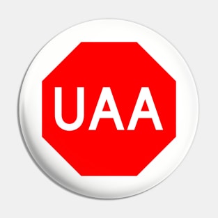 Stop Codon Sign RNA UAA Pin