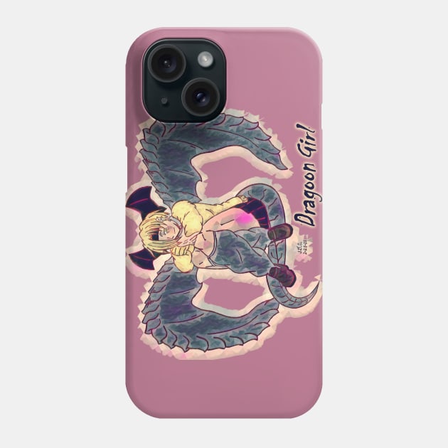 Dragoon Girl Phone Case by TeeJay93