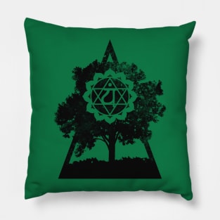 Anahata - Heart Chakra - Flawless Pillow