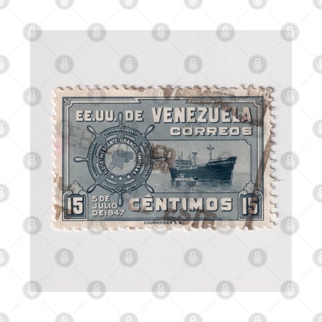 Venezuelan Stamp, 1948 by rogerstrawberry