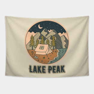 Lake Peak Tapestry