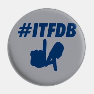 ITFDB LA Hands, Blue Pin