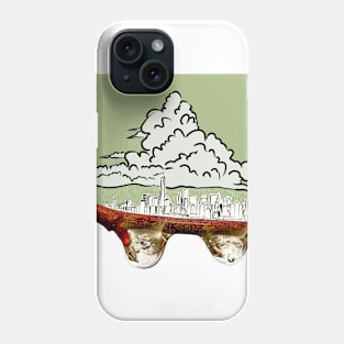 Rain over NYC Phone Case