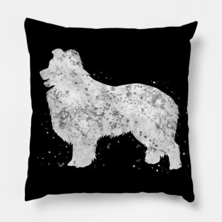 Border collie dog Pillow