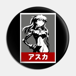 Evangelion Asuka Pin