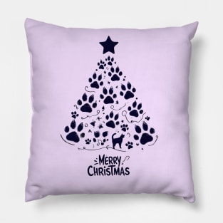 Festive Cartoon Delights: Elevate Your Holidays with Cheerful Animation and Whimsical Characters! Pillow