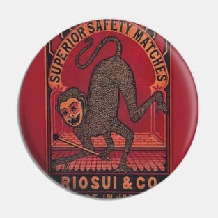 Japanese monkey Pin