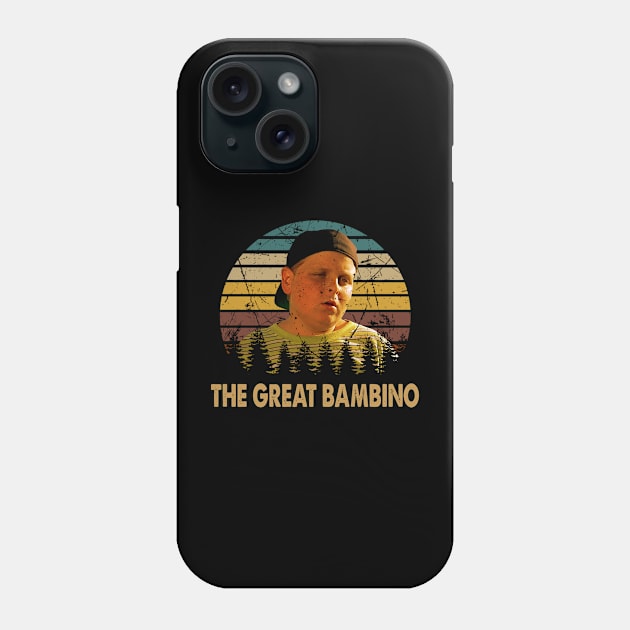 The Great Hambino The Sandlot Baseball Legend Tribute T-Shirt Phone Case by Mandala Flowers