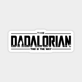 The Dadalorian Funny Father's Day Magnet