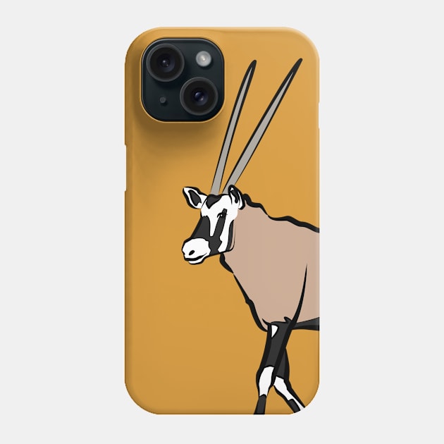 Oryx Phone Case by fuzzytapir