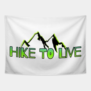 Hiking t-shirt designs Tapestry