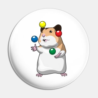 Hamster Juggler Juggle Pin