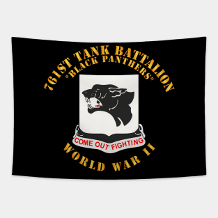 761st Tank Battalion - Black Panthers - WWII Tapestry